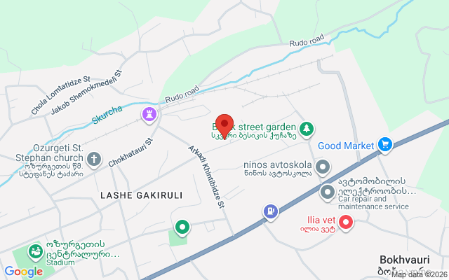 Карта расположения