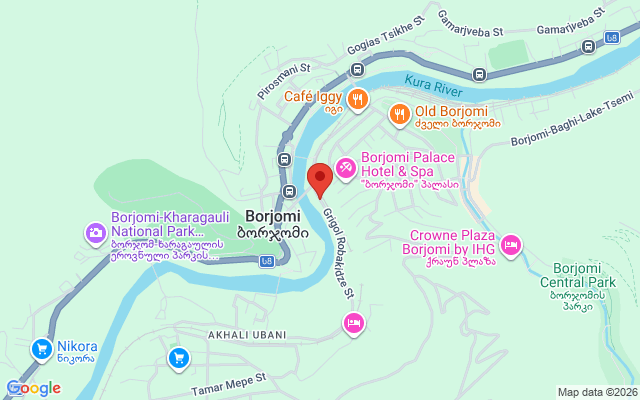 Карта расположения