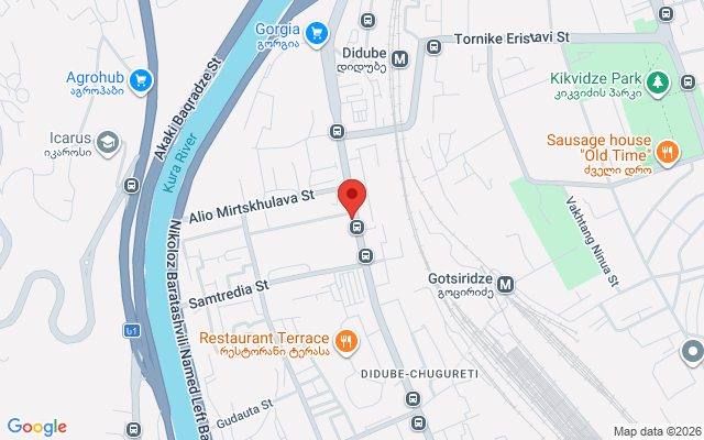 Карта расположения