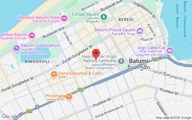 Карта расположения