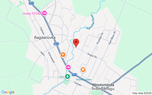 Карта расположения