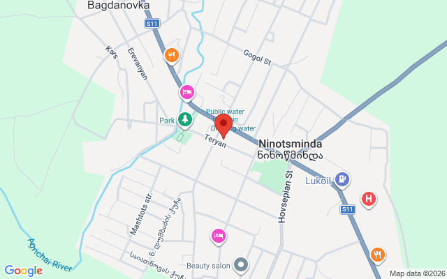 Карта расположения