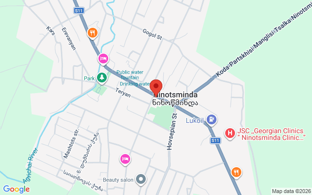 Карта расположения