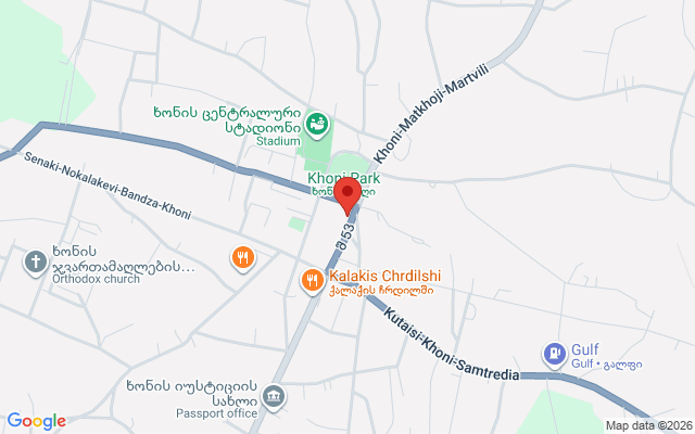 Карта расположения