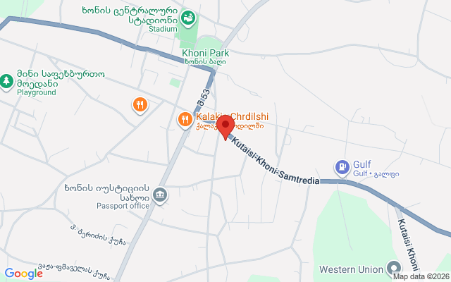 Карта расположения