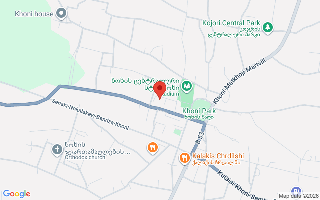 Карта расположения