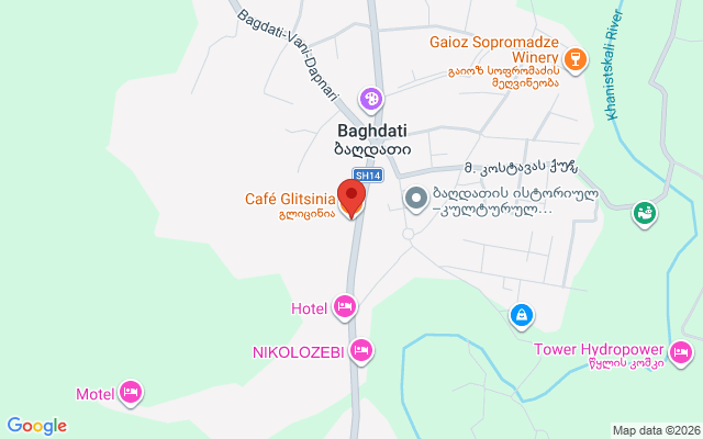 Карта расположения