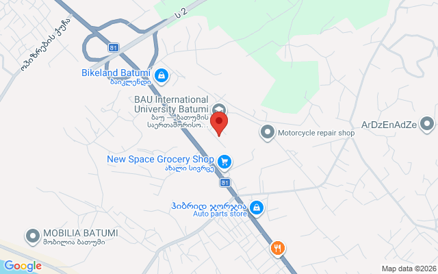 Карта расположения