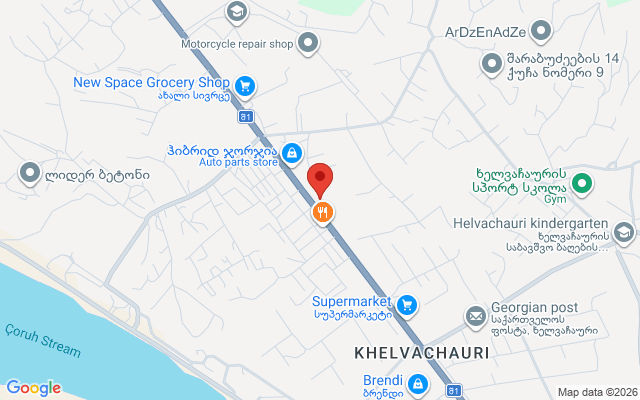 Карта расположения