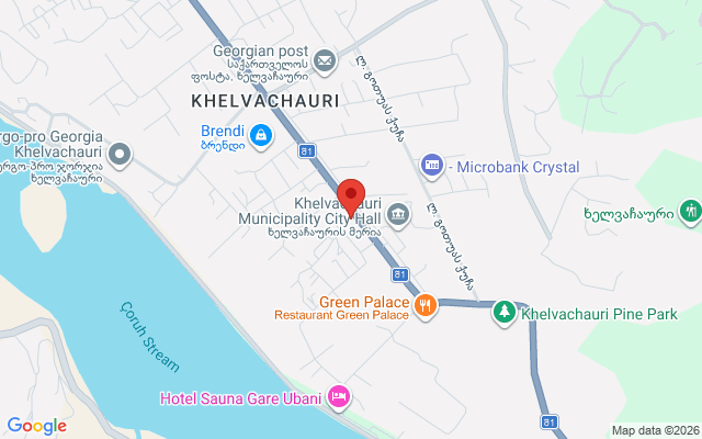 Карта расположения