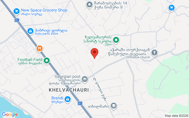 Карта расположения