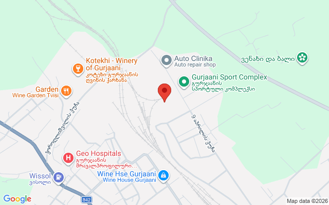 Карта расположения
