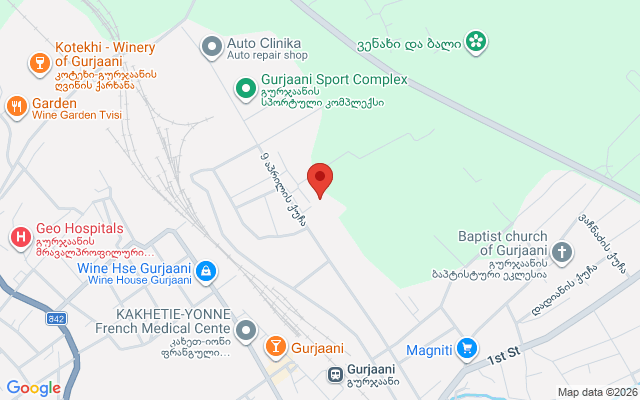 Карта расположения