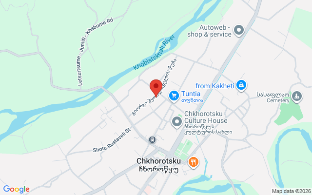 Карта расположения