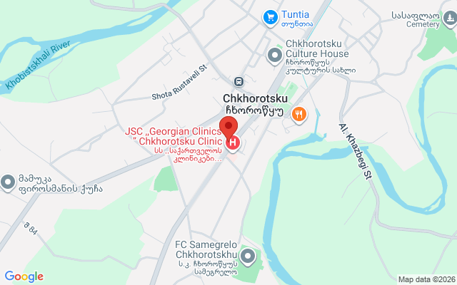 Карта расположения