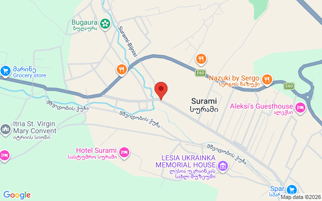 Карта расположения