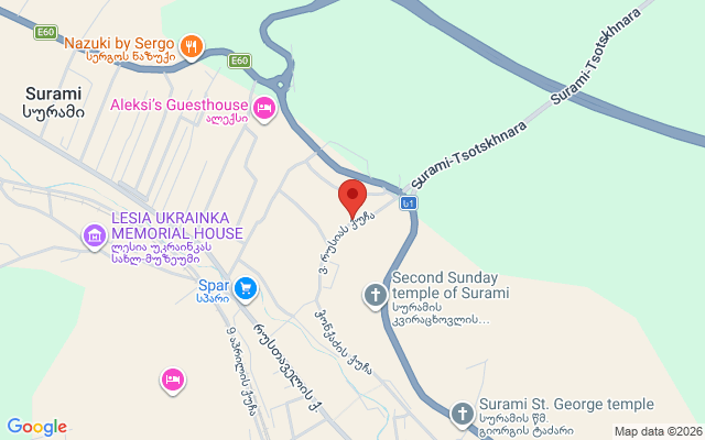 Карта расположения