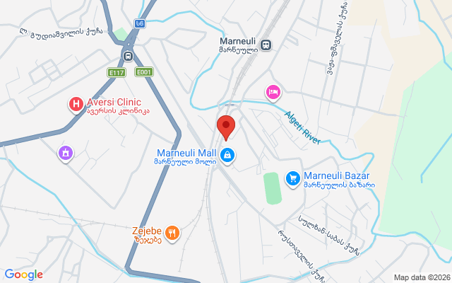 Карта расположения