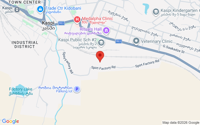Карта расположения