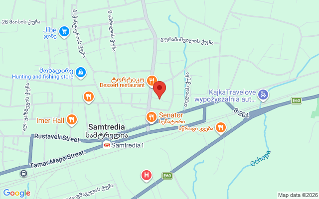 Карта расположения