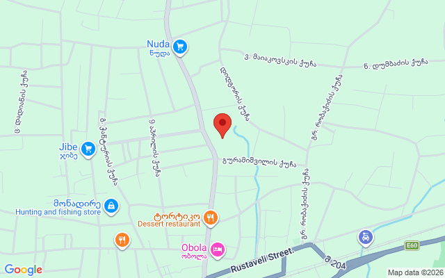 Карта расположения
