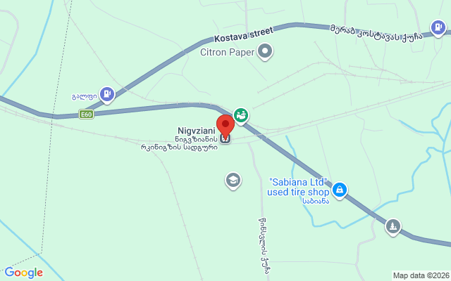 Карта расположения