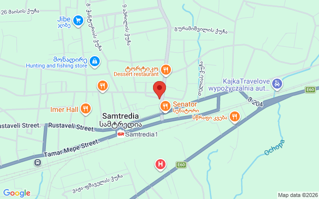 Карта расположения