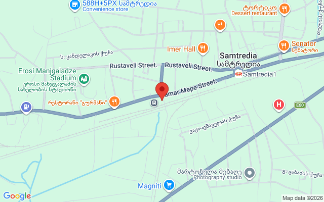 Карта расположения