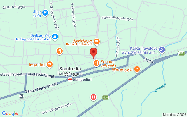 Карта расположения