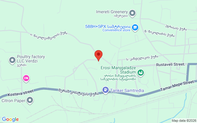 Карта расположения