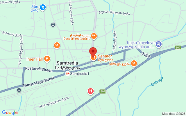 Карта расположения