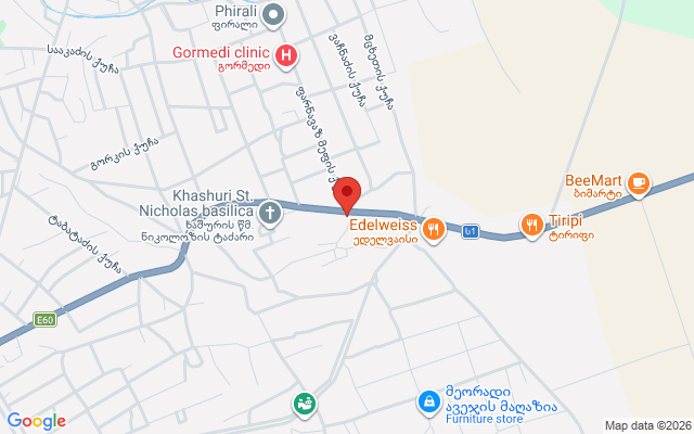 Карта расположения