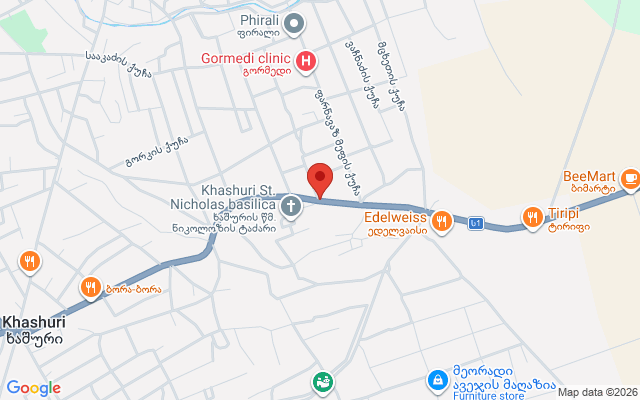 Карта расположения