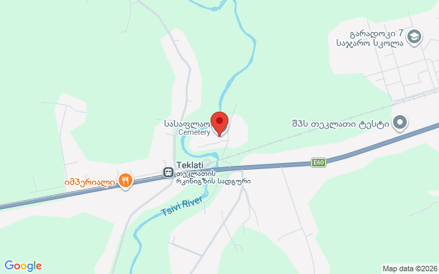 Карта расположения