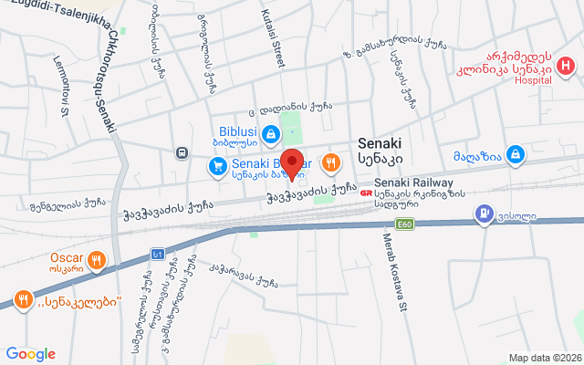 Карта расположения