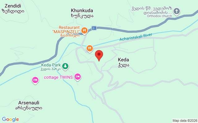 Карта расположения