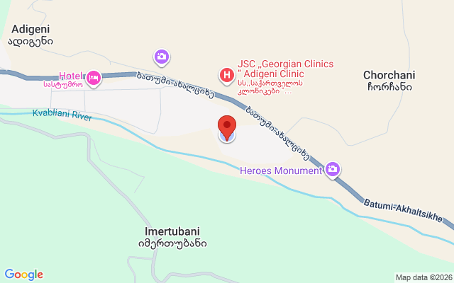 Карта расположения