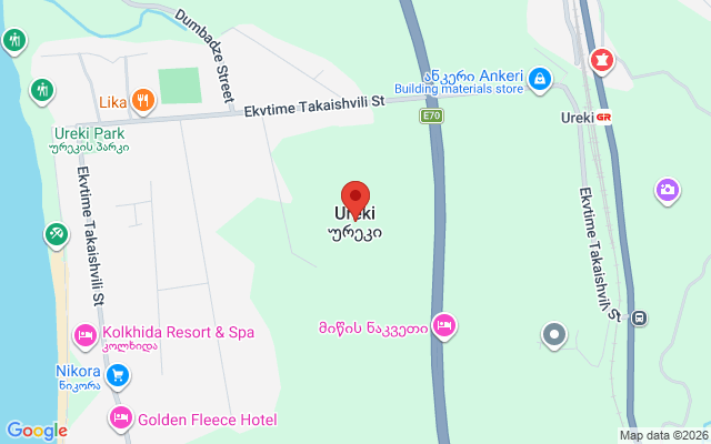 Карта расположения