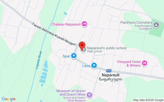 Карта расположения