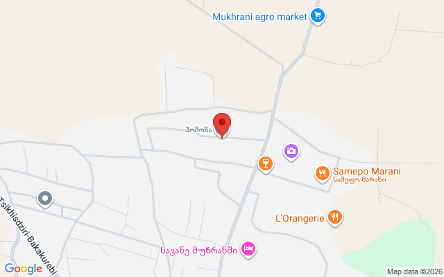 Карта расположения