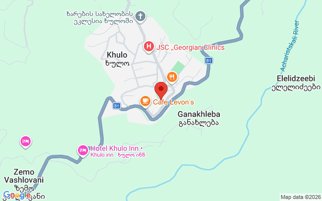Карта расположения
