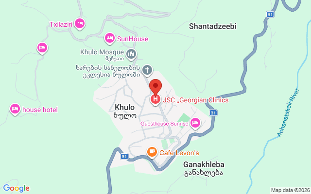 Карта расположения