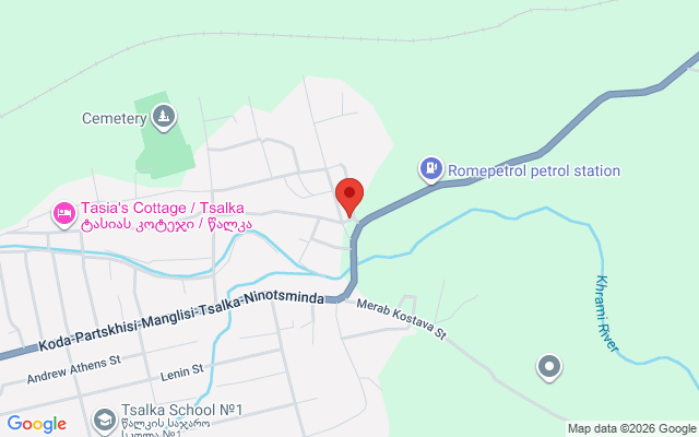 Карта расположения