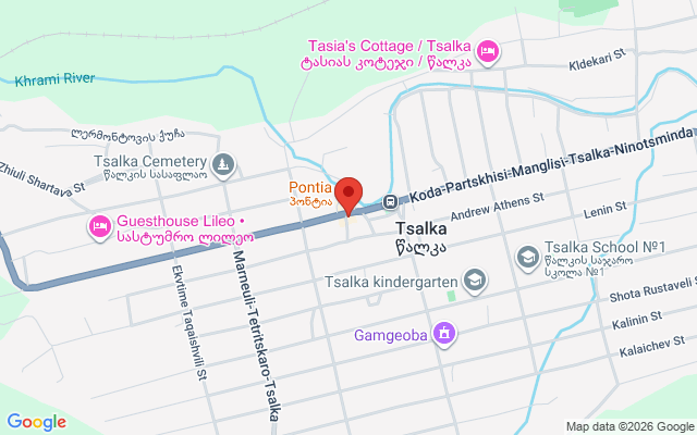 Карта расположения