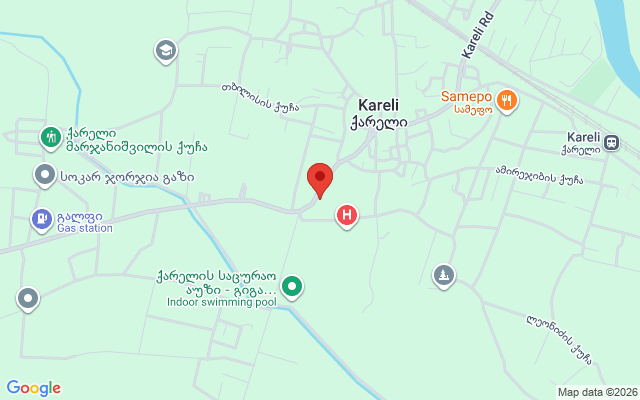 Карта расположения