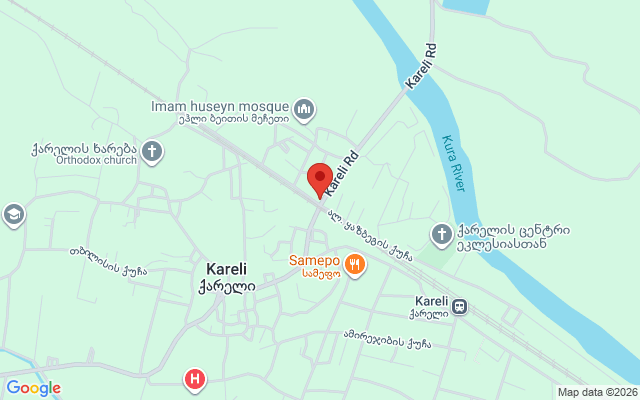 Карта расположения
