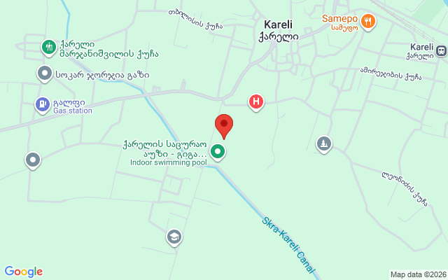 Карта расположения