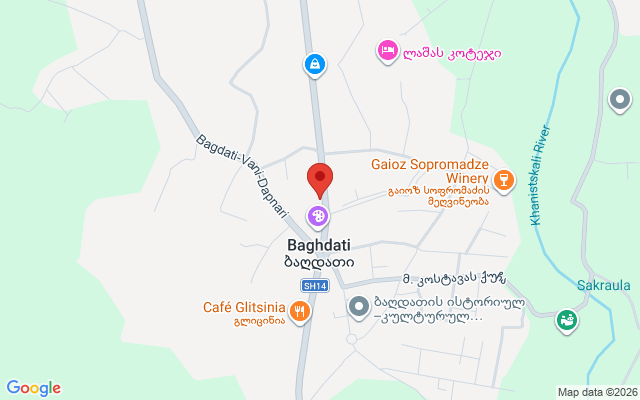 Карта расположения