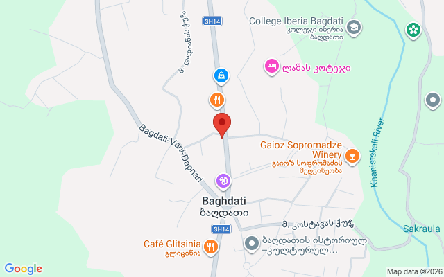 Карта расположения