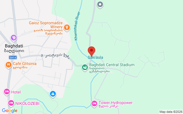 Карта расположения
